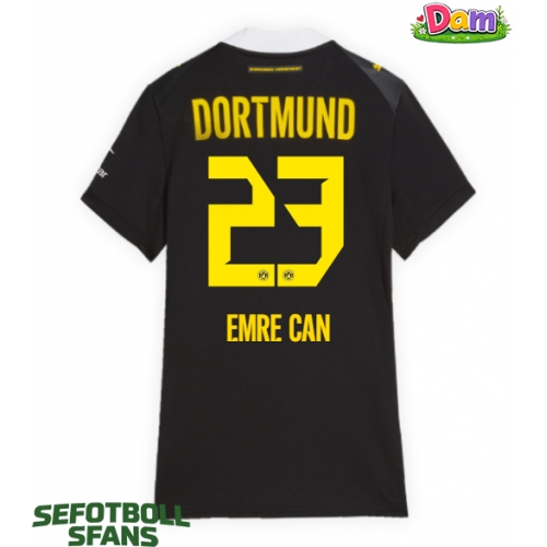 Borussia Dortmund Emre Can #23 Bortatröja Kvinnor 2026-27 Kortärmad